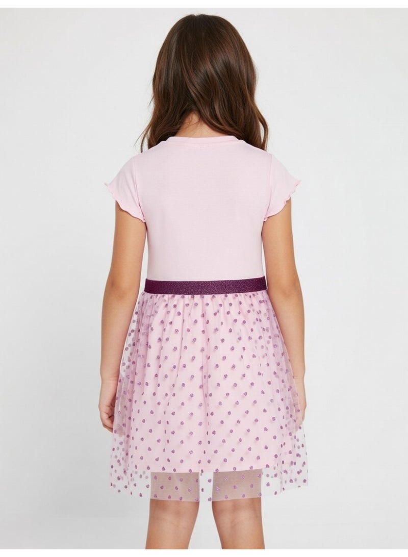 ديزني ليلو وستيتش | فستان تول | وردي - Image 2